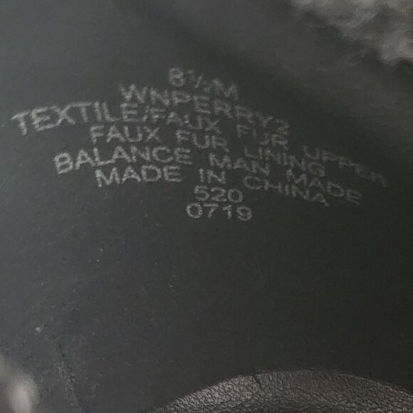 NINE WEST | Fall Fur Heel Dark Grey Cozy Boots - Picture 8 of 12